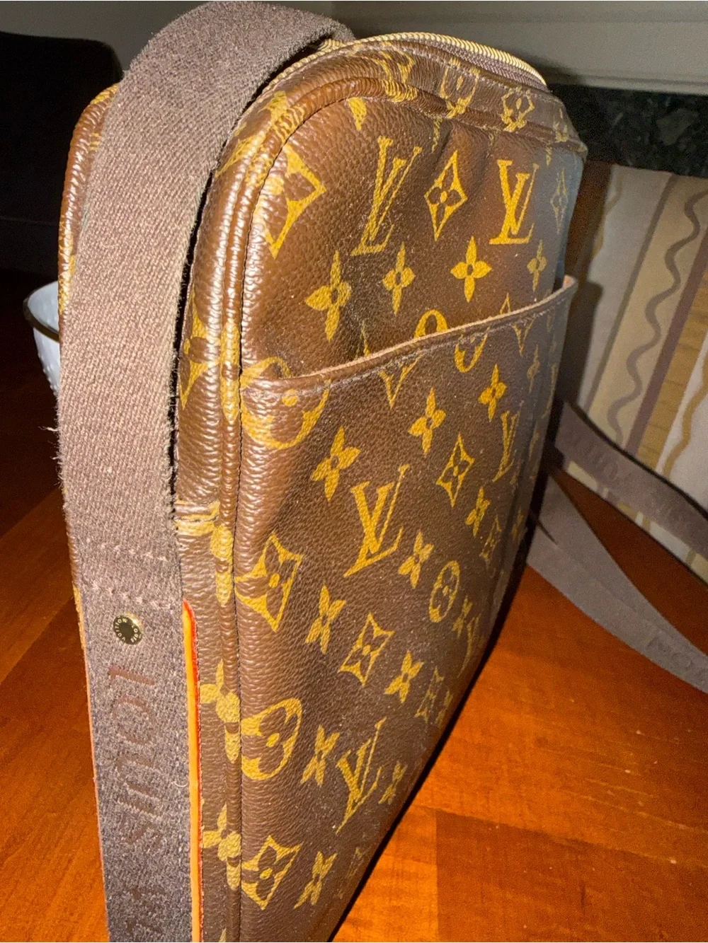 Authentic Louis Vuitton Monogram Marceau GM Messenger